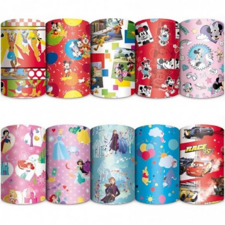 CARTA REGALO ROTOLO BIG DISNEY 1x3mt ASS.TA