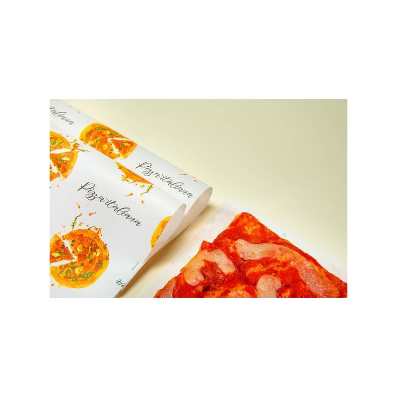 CARTA POLITENATA gr.45+PE STAMPA PIZZERIA 75x100cm 10kg