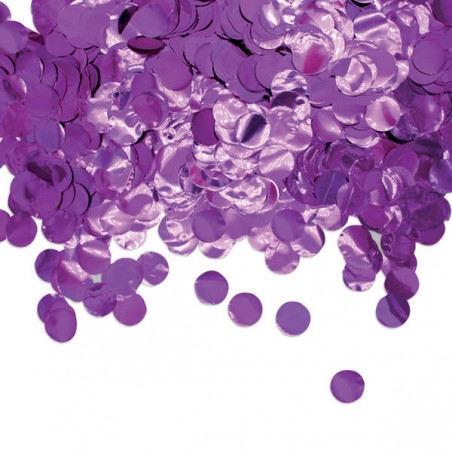 CORIANDOLI IN FOIL ø2cm 50gr FUXIA METAL