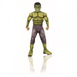 COSTUME HULK AVENGERS 2 DELUXE CON MUSCOLI BAMBINO TG.L 8/10