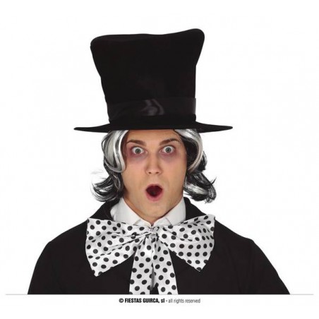 CILINDRO NERO IN VELLUTO