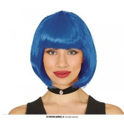 PARRUCCA CASCHETTO MEDIA LUNGHEZZA BLU 100gr