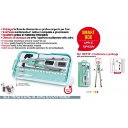 BALAUSTRONE CON FRIZIONE E PROLUNGA KIT 6pz SMART BOX PASTEL ARDA