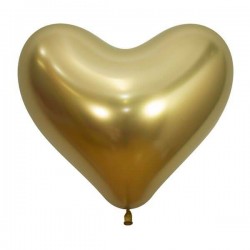 PALLONCINO CUORE ORO REFLEX 14 12pz