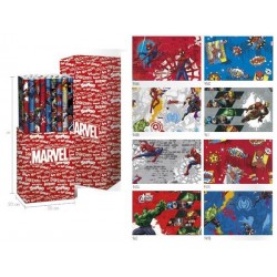 CARTA REGALO MARVEL ROTOLO 0,7x2mt ASS.TA