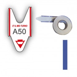 ROTOLO ELIMINACODE NUMERATO 2000pz