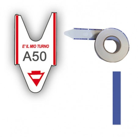 ROTOLO ELIMINACODE NUMERATO 2000pz