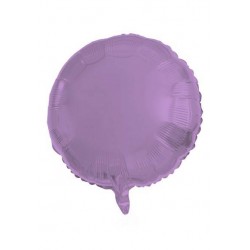 PALLONE MYLAR TONDO 18 45cm LAVANDA SATIN
