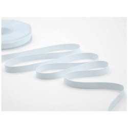 NASTRO DOPPIO RASO OPACO mm10x20mt COL.13 BIANCO OTTICO