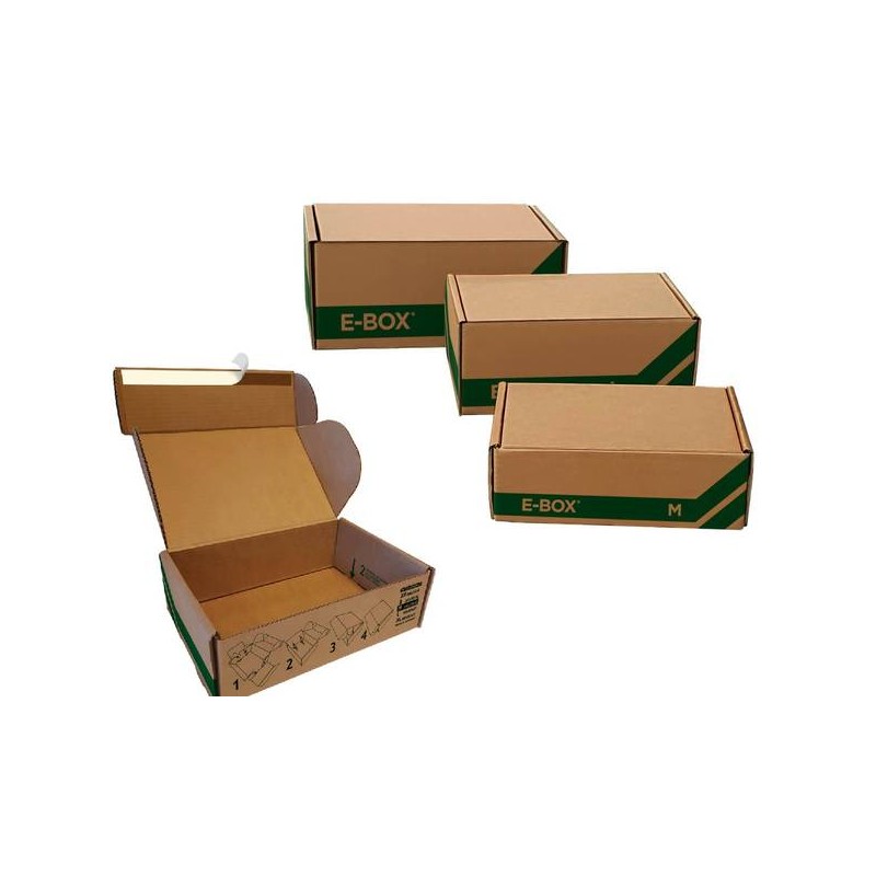 E-COMMERCE SCATOLA E-BOX IN CARTONE S 260x190x100mm