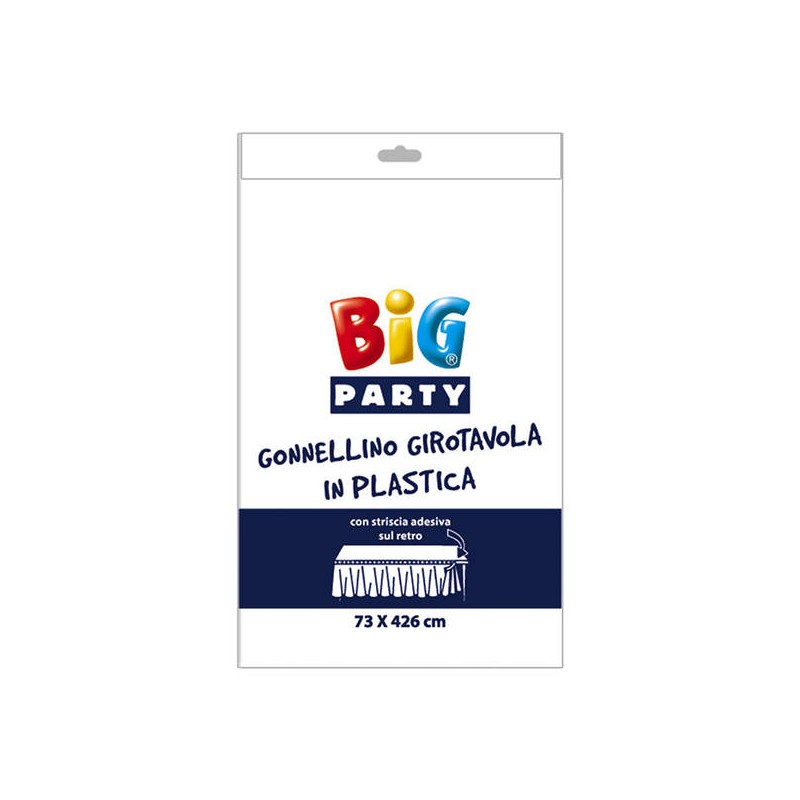GONNA TAVOLO BIANCA TABLESKIRT 73x426cm
