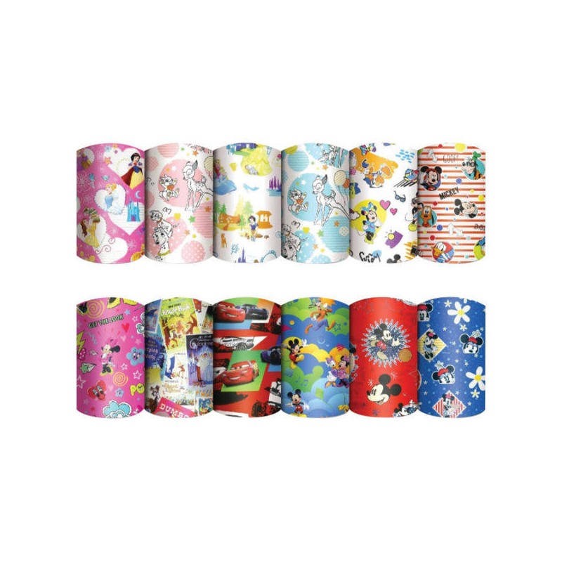 CARTA REGALO DISNEY ROTOLO 0,7x2mt