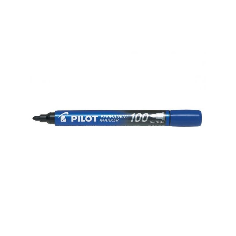 PILOT PERMANENT MARKER MK100 TONDA 1mm BLU