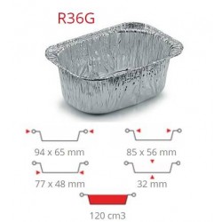 TEGLIA MONOPORZIONE PLUMCAKE R36G - R7G 100pz CONTITAL