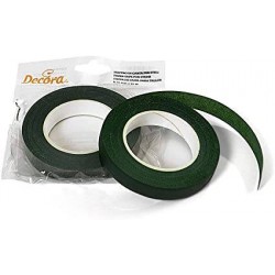 NASTRO PER STELI VERDE 12mm 27mt DECORA