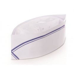 BUSTINA COPRICAPO RISTORAZIONE CARTA 100pz