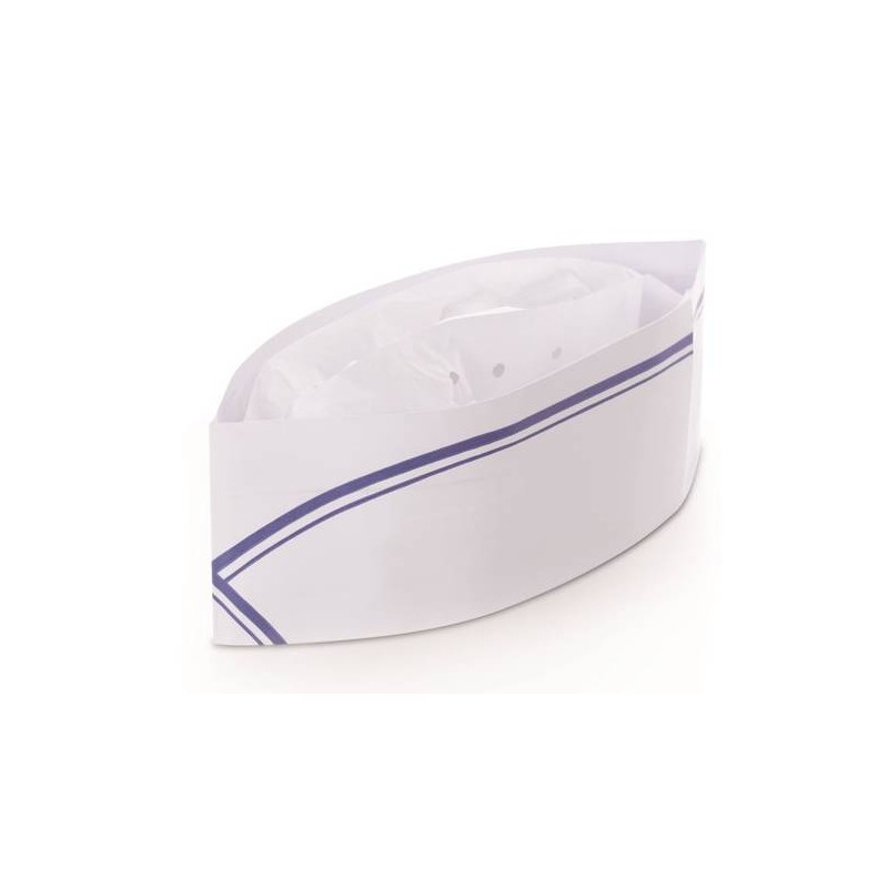 BUSTINA COPRICAPO RISTORAZIONE CARTA 100pz