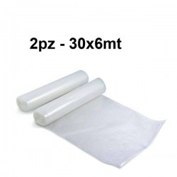 BUSTE SOTTOVUOTO GOFFRATE V9 rotolo 30x6mt 2pezzi