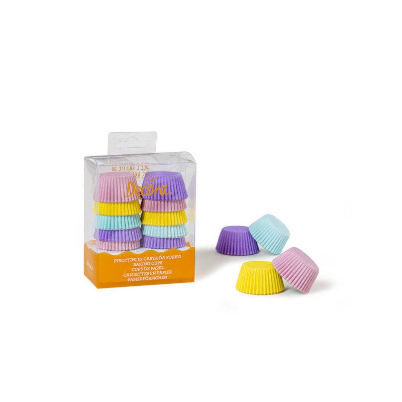 PIROTTINI 32x32mm COLOR 200pz PASTELLO ASSORTITI