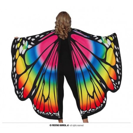 ALI FARFALLA MULTICOLORE 160x130cm