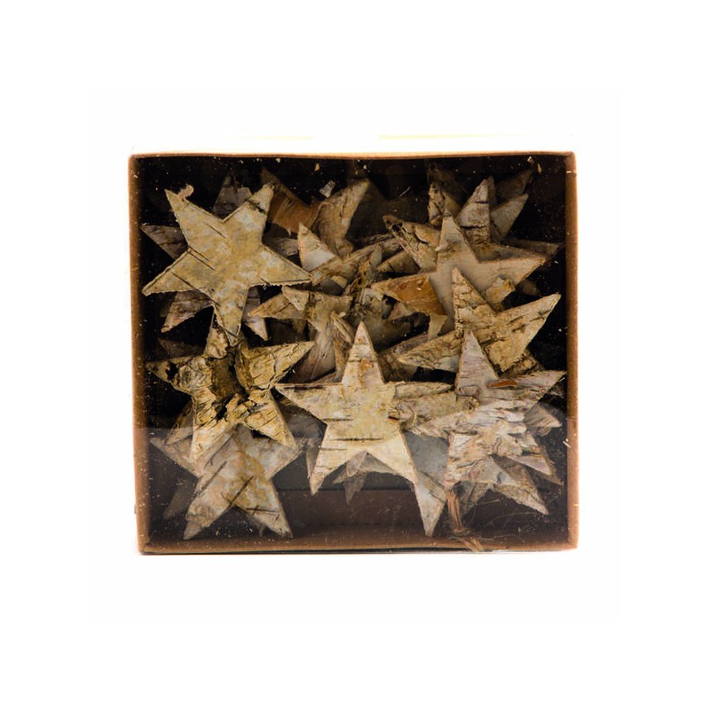 BOX STELLE DI LEGNO 5cm