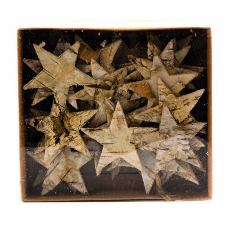 BOX STELLE DI LEGNO 5cm