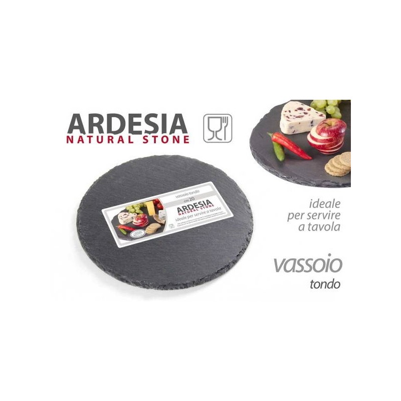 ARDESIA VASSOIO TONDO ø15cm