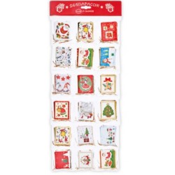 SEGNAPACCO NATALIZIO C/FILO REX ASS.TO 1pz