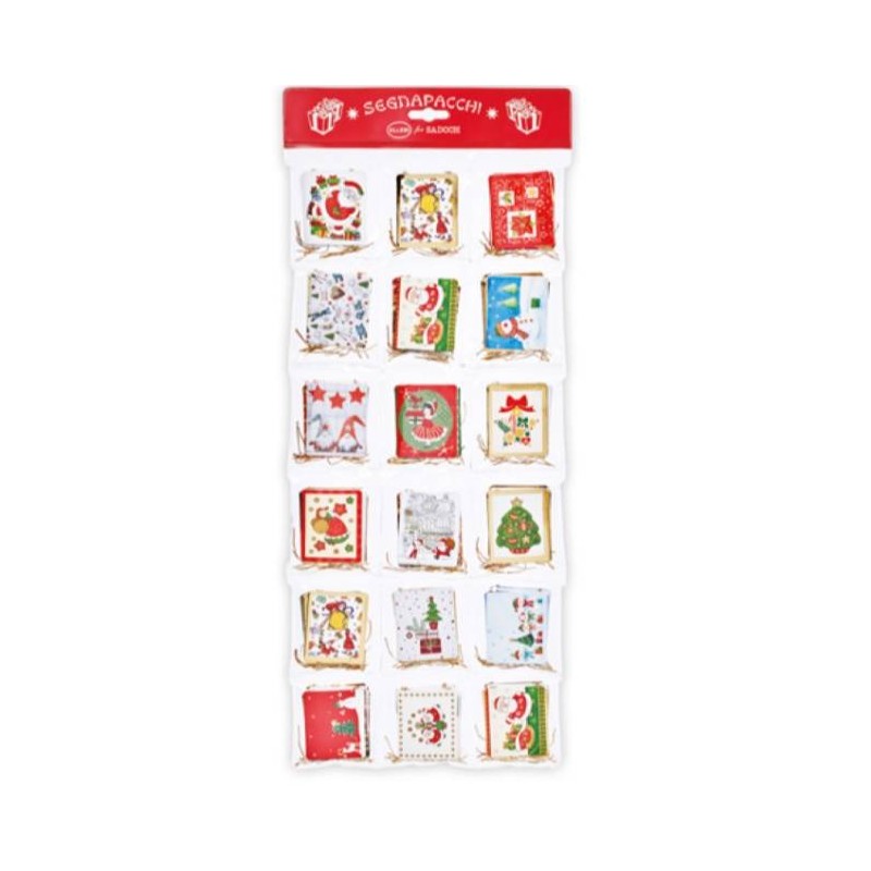 SEGNAPACCO NATALIZIO C/FILO REX ASS.TO 1pz