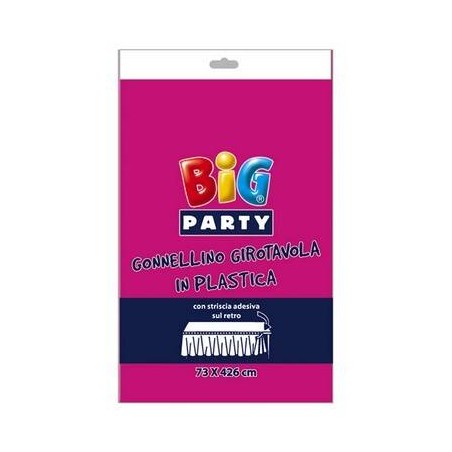 GONNA TAVOLO FUCSIA TABLESKIRT 73x426cm