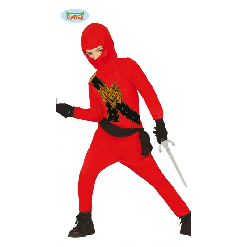 COSTUME NINJA BAMBINO 5-6 ANNI