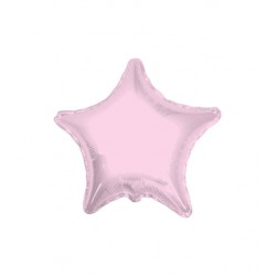 PALLONE MYLAR STELLA 18'' 45cm ROSA CHIARO RC