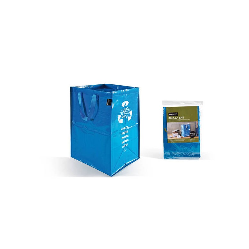 CONTENITORE RICICLA 30x38x55cm 1pz CARTA