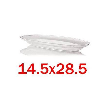 VASSOIO PROFITEROL CRISTALLO MIS.2 14,5x28,5cm