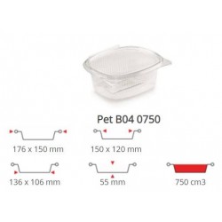OVALINO PET 750CC 100PZ B04 CONTITAL