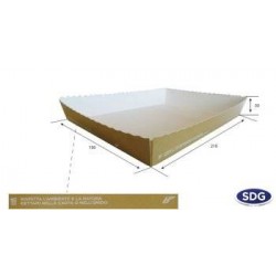 VASSOIO FAST FOOD AVANA 21x15x3cm 50pz BIO COMPOSTABILE 630-65