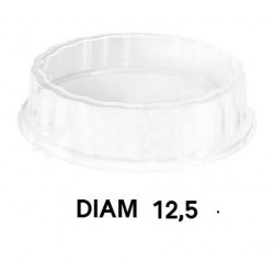 COPERCHIO MINI MEDORO ø12x8cm PET