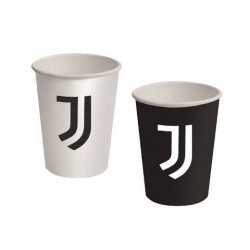 BICCHIERI CARTA 250ml JUVENTUS OFFICIAL NEW 8pz