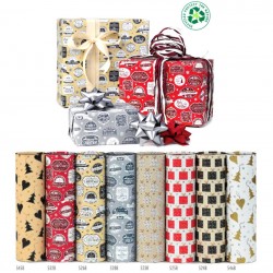 CARTA REGALO ECOCARTA 70x100 100fg SCATOLA ASSORT. BUON...