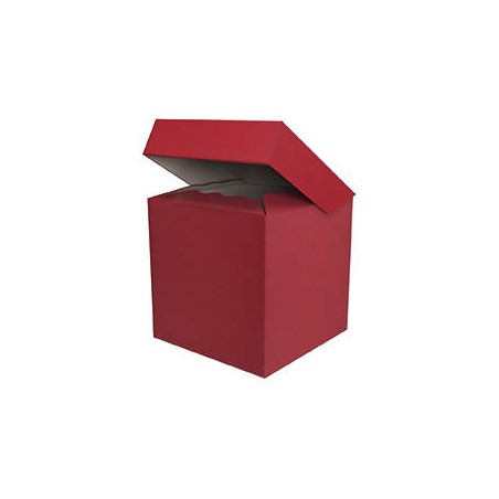 SCATOLA BAULETTO QUADRATELLA 20x20x20cm ROSSO PORTATA 3kg