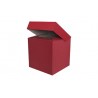 SCATOLA BAULETTO QUADRATELLA 20x20x20cm ROSSO PORTATA 3kg