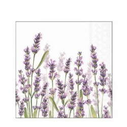 TOVAGLIOLI 25x25 LAVANDA SHADES BIANCO 20pz