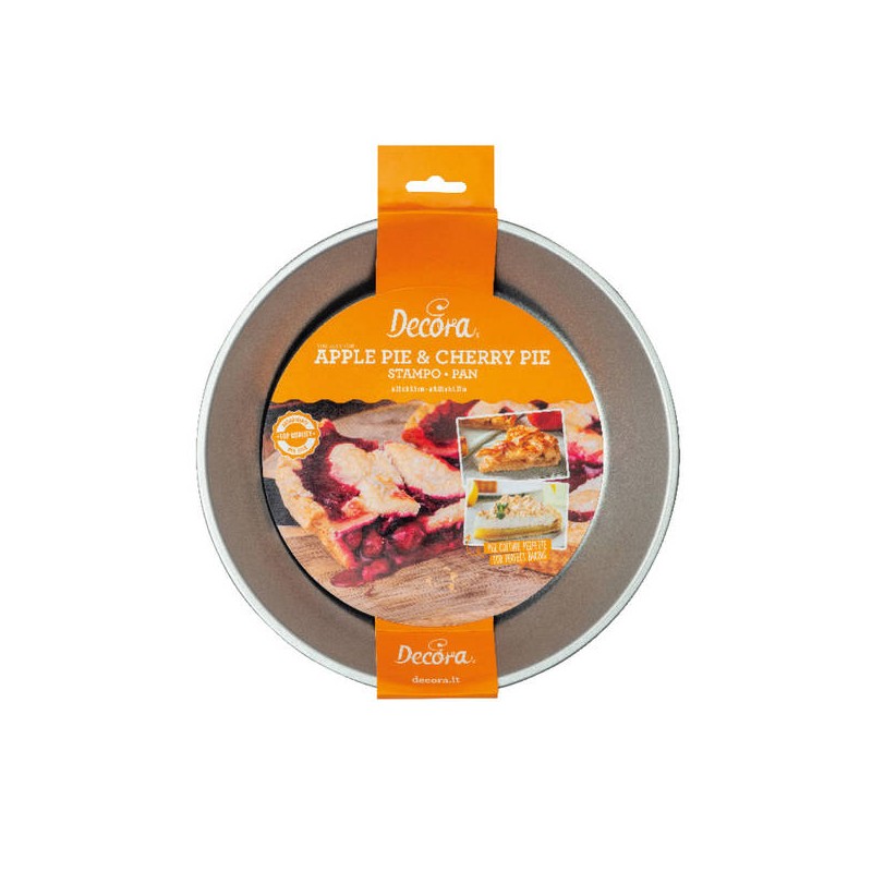 STAMPO APPLE PIE & CHERRIE PIE ø23x3,5cm DECORA