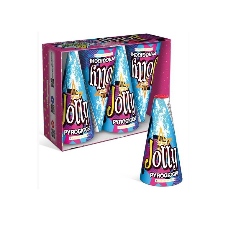 FONTANA VULCANO ARGENTO PIROTECNICO JOLLY 4PZ