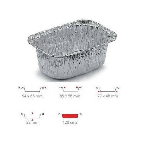 TEGLIA MONOPORZIONE PLUM CAKE R36G 10pz