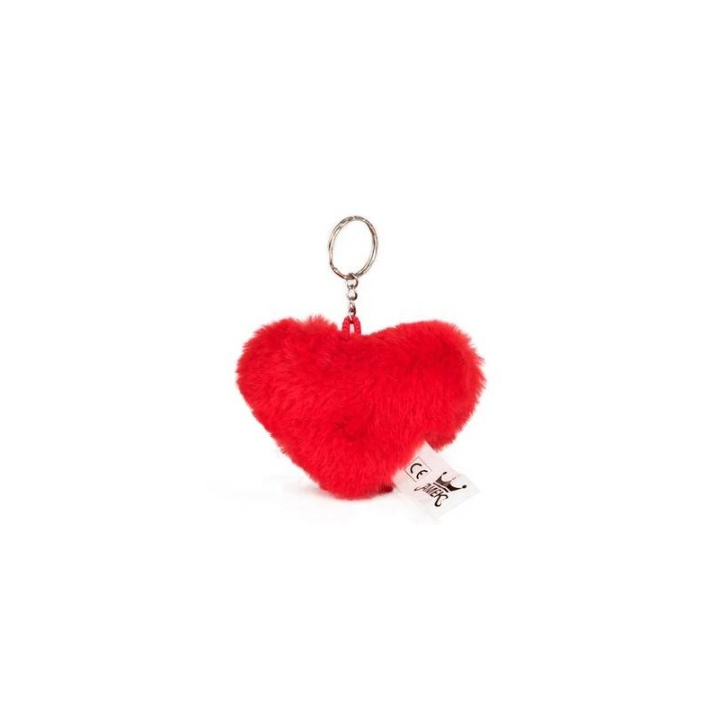 PORTACHIAVE CUORE PELUCHE 15cm