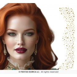 LENTIGINI ADESIVE VISO ORO