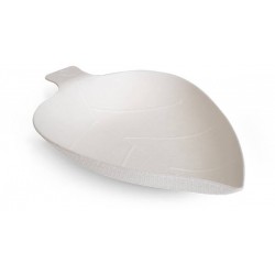 MINI PIATTINO FOGLIA POLPA 25ml 9x7cm 25pz BIO COMPOSTABILE