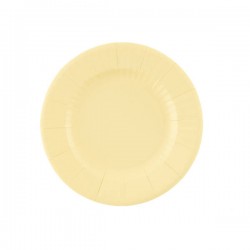 PIATTI ROUND VANIGLIA 21cm 8pz