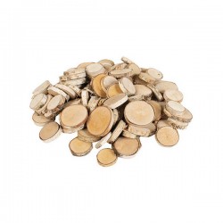 FETTINE DI ALBERO DI LEGNO 100pz TT101 CWR